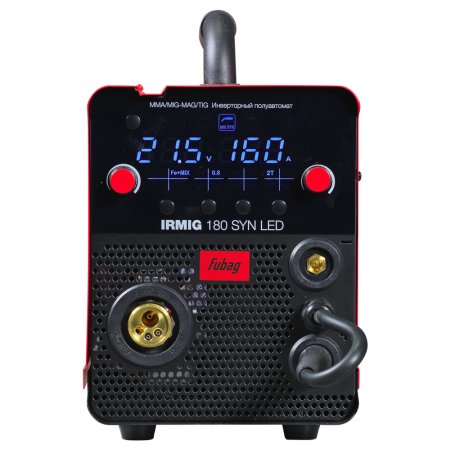 FUBAG Сварочный инверторный полуавтомат IRMIG 180 SYN LED с горелкой 250 А в комплекте в Барнауле фото