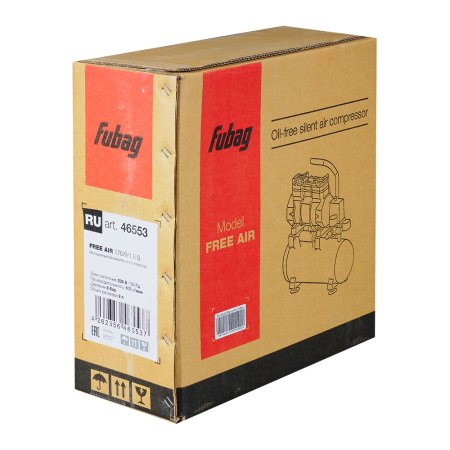Компрессор безмасляный малошумный FUBAG Свободный Воздух (Free Air) 170/9/1.5 S в Барнауле фото