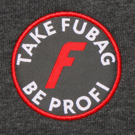 Серо-красная толстовка Fubag с капюшоном  размер XXL в Барнауле фото