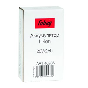 Аккумуляторная батарея FLI5S1P1202 Li-ion к бензиновым газонокосилкам FUBAG с электростартером и минирайдеру (20V/2Ah) в Барнауле фото