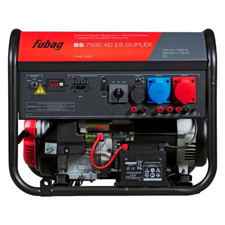Бензиновый генератор FUBAG BS 7500 XD ES DUPLEX в Барнауле фото