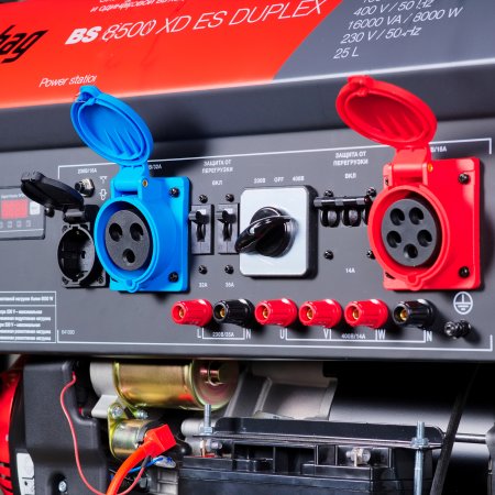 Бензиновый генератор FUBAG BS 8500 XD ES DUPLEX для одно и трехфазного режимов работы в Барнауле фото