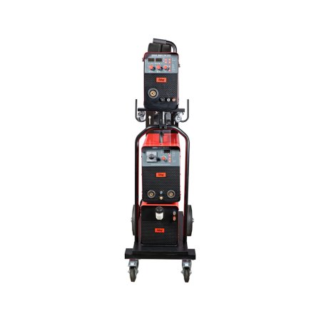 Полуавтомат сварочный FUBAG INMIG 500T DW SYN + подающий механизм DRIVE INMIG DW SYN + шланг-пакет 5 метров 70 мм2 14 pol с жидкостным охлаждением для INMIG 500T DW SYN + горелка FB 500 3m + блок жидкостного охлаждения Cool 70 + тележка для аппаратов в Барнауле фото