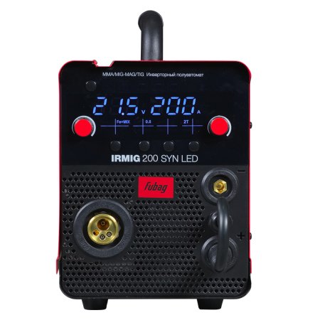 FUBAG Сварочный инверторный полуавтомат IRMIG 200 SYN LED с горелкой 250 А в комплекте в Барнауле фото