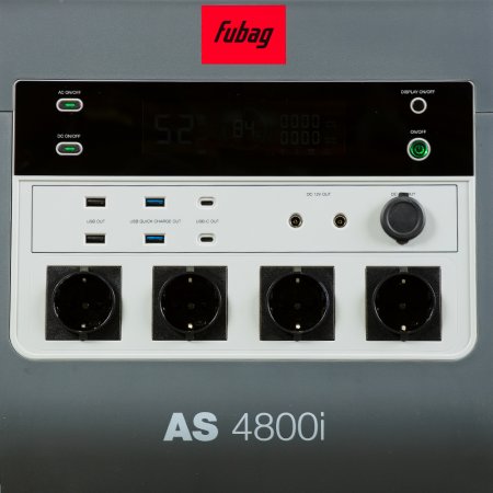 Портативная электростанция FUBAG AS 4800i (аккумулятор LiFePO4) в Барнауле фото