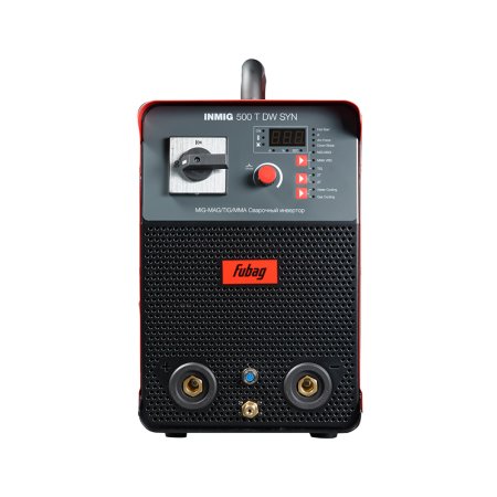 Полуавтомат сварочный FUBAG INMIG 500T DW SYN + подающий механизм DRIVE INMIG DW SYN + шланг-пакет 5 метров 70 мм2 14 pol с жидкостным охлаждением для INMIG 500T DW SYN + горелка FB 500 3m + блок жидкостного охлаждения Cool 70 + тележка для аппаратов в Барнауле фото