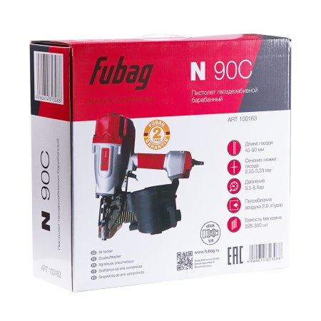 FUBAG Пистолет гвоздезабивной барабанный N90C в Барнауле фото