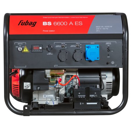 FUBAG Бензиновый генератор с электростартером и коннектором автоматики BS 6600 A ES в Барнауле фото