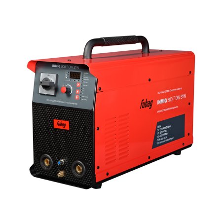 Полуавтомат сварочный FUBAG INMIG 500T DW SYN + подающий механизм DRIVE INMIG DW SYN + шланг-пакет 5 метров 70 мм2 14 pol с жидкостным охлаждением для INMIG 500T DW SYN + горелка FB 500 3m + блок жидкостного охлаждения Cool 70 + тележка для аппаратов в Барнауле фото