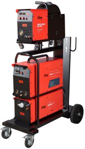 Сварочный полуавтомат INMIG 500T DW SYN + Подающий механизм DRIVE INMIG DW SYN + Шланг-пакет 5 м + Горелка FB 500 3 м + Блок жидкостного охлаждения + Тележка в Барнауле фото