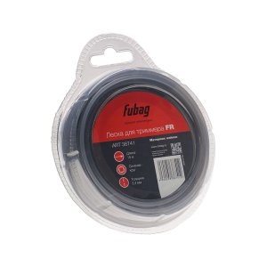 Триммерная леска FUBAG сечение круглое L 15 м * 2,4 мм в Барнауле фото