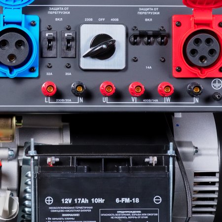 Бензиновый генератор FUBAG BS 8500 XD ES DUPLEX для одно и трехфазного режимов работы в Барнауле фото