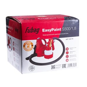FUBAG Электрический краскораспылитель EasyPaint S500/1.8 с верхним бачком в Барнауле фото