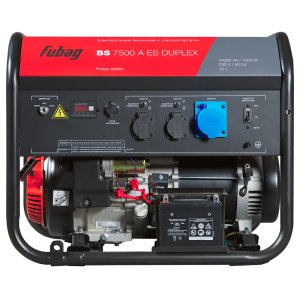 FUBAG Бензиновый генератор с электростартером и коннектором автоматики BS 7500 A ES DUPLEX + Блок автоматики Startmaster BS 11500 D (400V) для трехфазных сетей в ПОДАРОК в Барнауле фото