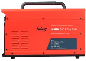 Сварочный полуавтомат INMIG 500T DW SYN + Подающий механизм DRIVE INMIG DW SYN + Шланг-пакет 5 м + Горелка FB 500 3 м + Блок жидкостного охлаждения + Тележка в Барнауле фото